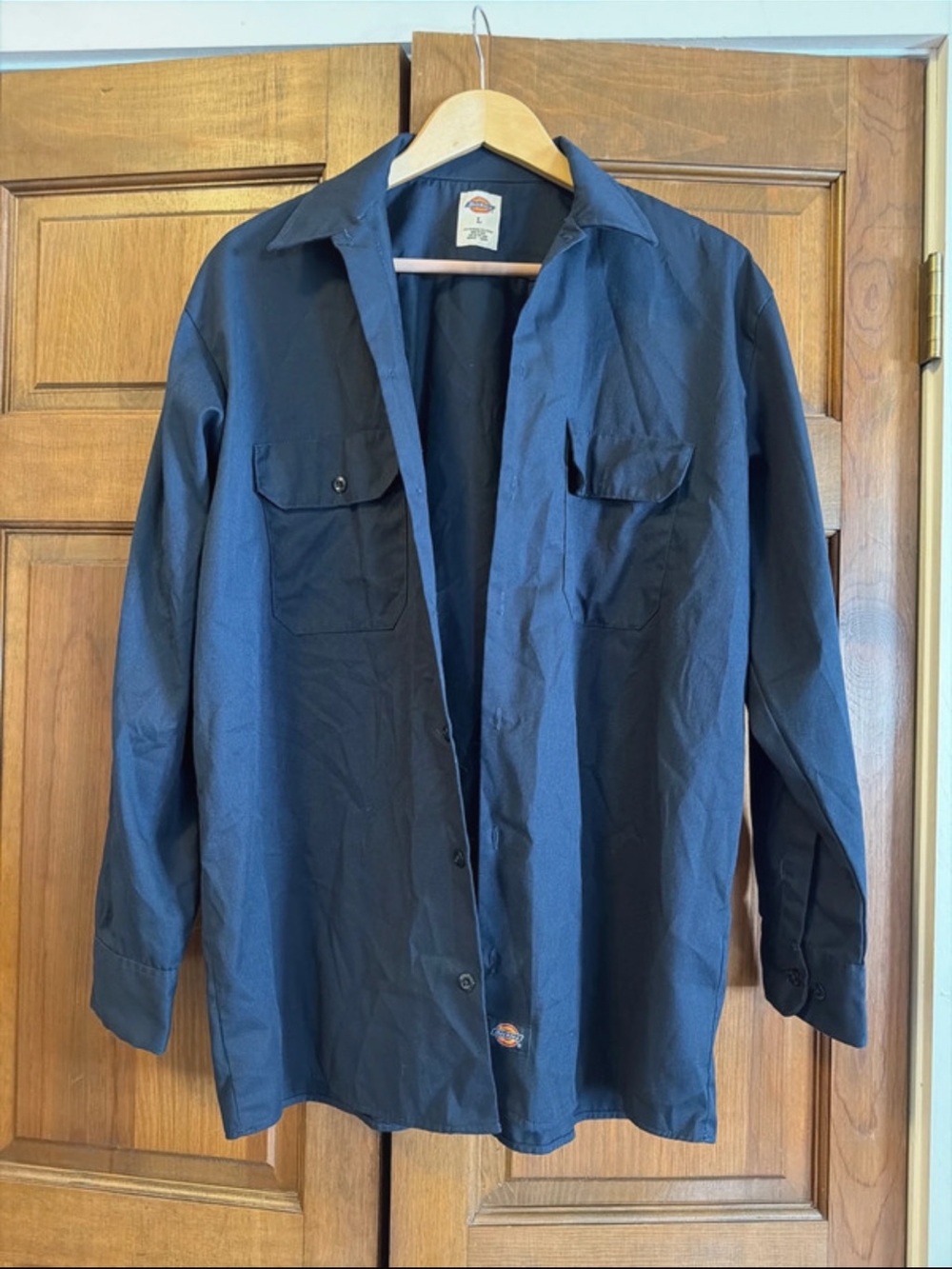 Dickies Navy Lightweight Work Shirt Jacket